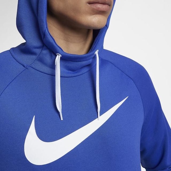 Nike Other - Nike Swoosh Men's Dri-FIT Training Hoodie - Royal